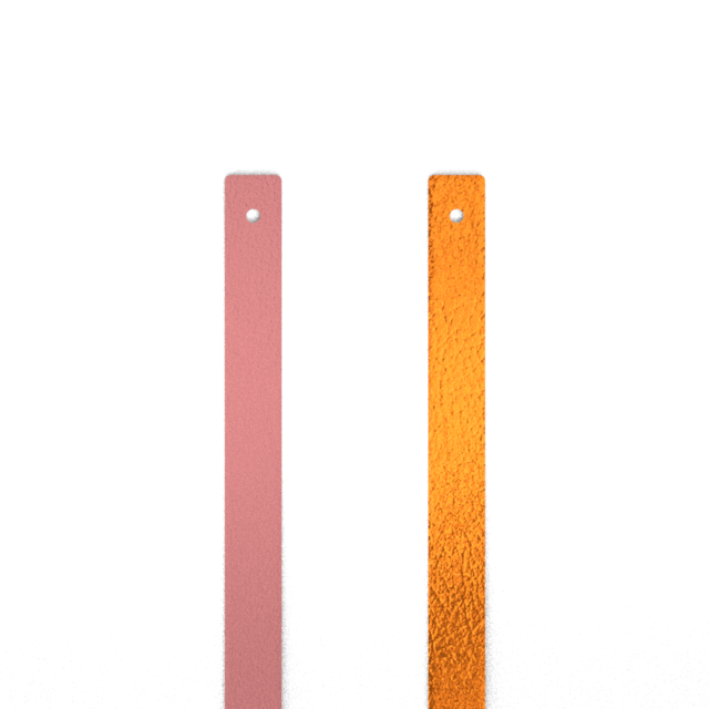 バングル用レザー8mm　エグランティーヌ(野バラ)/ペチュニア【レ・ジョルジェット】