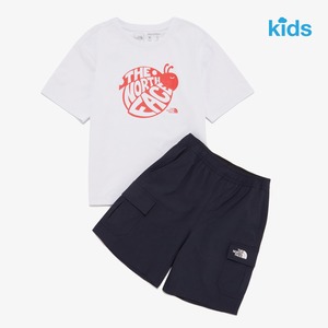 [The North Face Korea] K'S CAMPGROUND EX CREW SET NT7UR32U