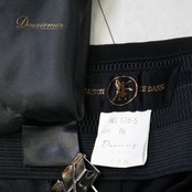 社交ダンス 衣装 スラックス パンツ ベスト MAISON DE DANSE ブラック系 黒 ダンス パーティ 発表会 デモ レッスン 練習着 2点セット セットアップ 日本製 パーティ衣装 発表会衣装 デモ衣装 レッスン用 メンズ 男性用 フォーマル衣装