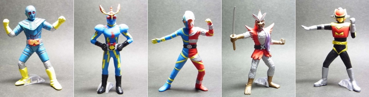 東映ヒーロー列伝 （全5種）セット | TOYZ-STYLE
