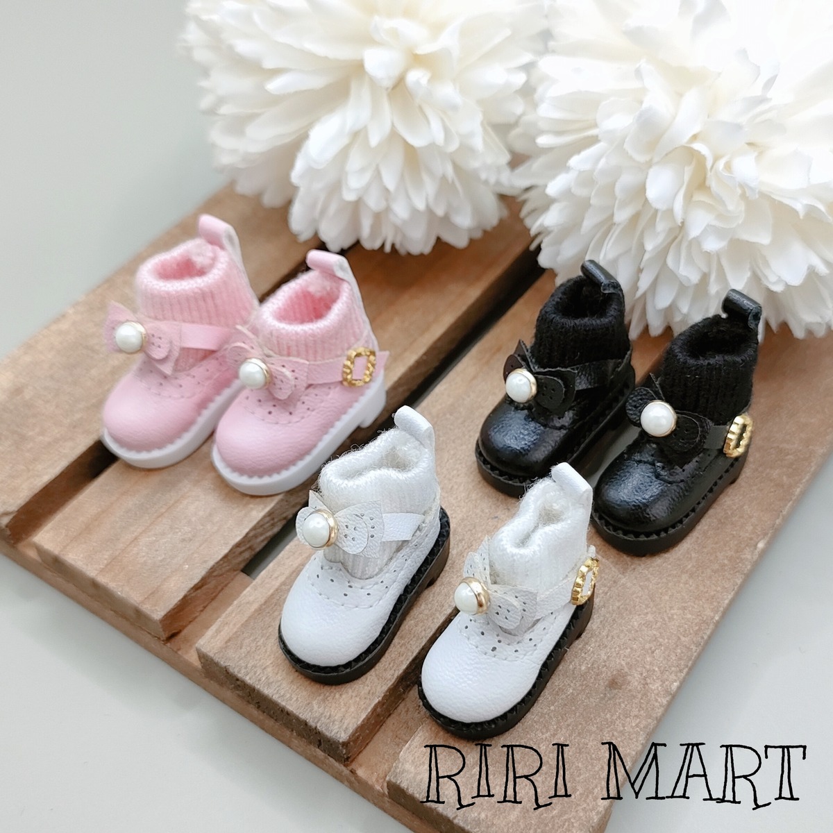 オビツ11 フォーマルシューズ ねんどろいどどーる 靴下履いている風デザイン | RIRI MART ～smallclothes～