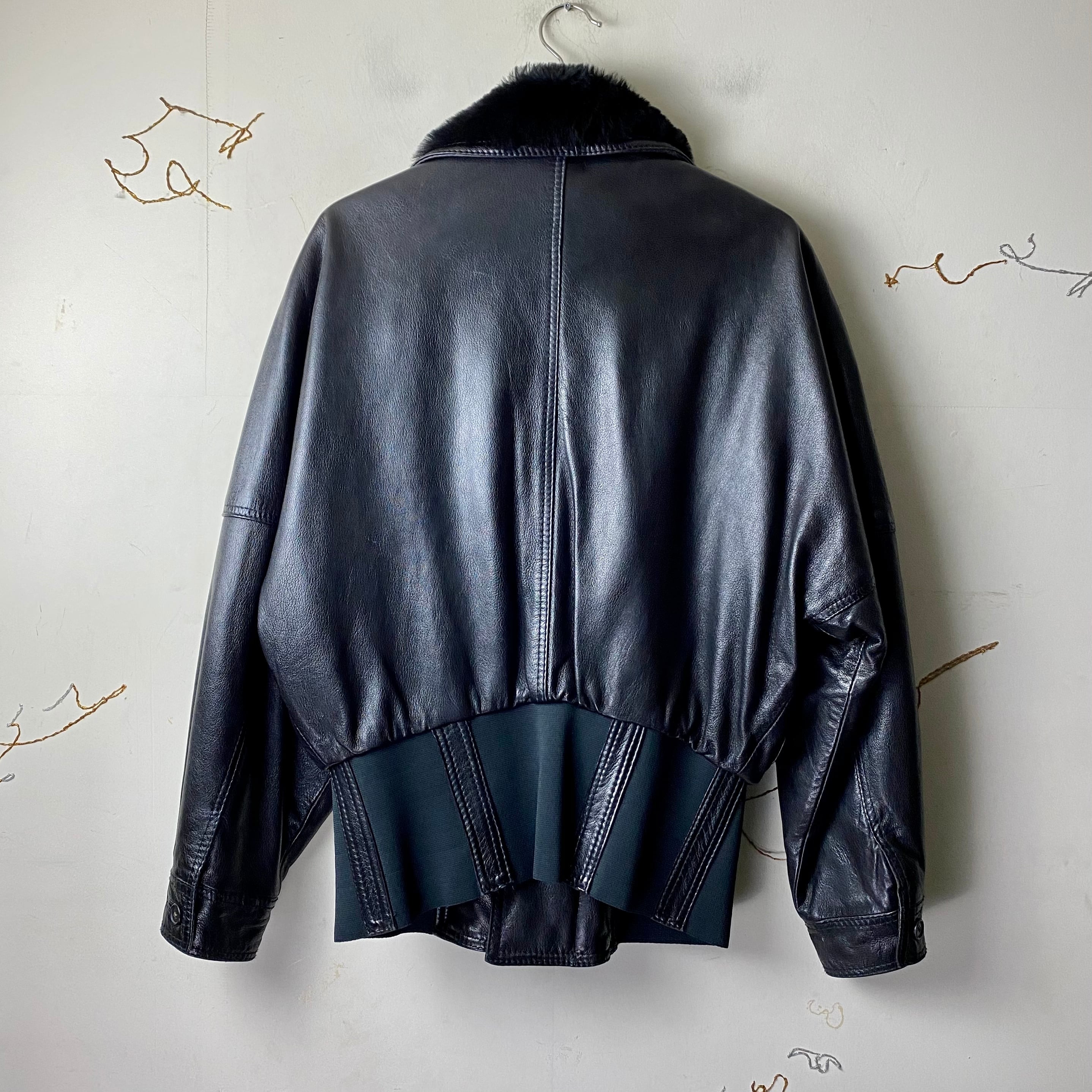 ジャケット・アウター Vintage versace leather bomber jacket vintage GIANNI VERSACE leather bomber jacket | NOIR ONLINE