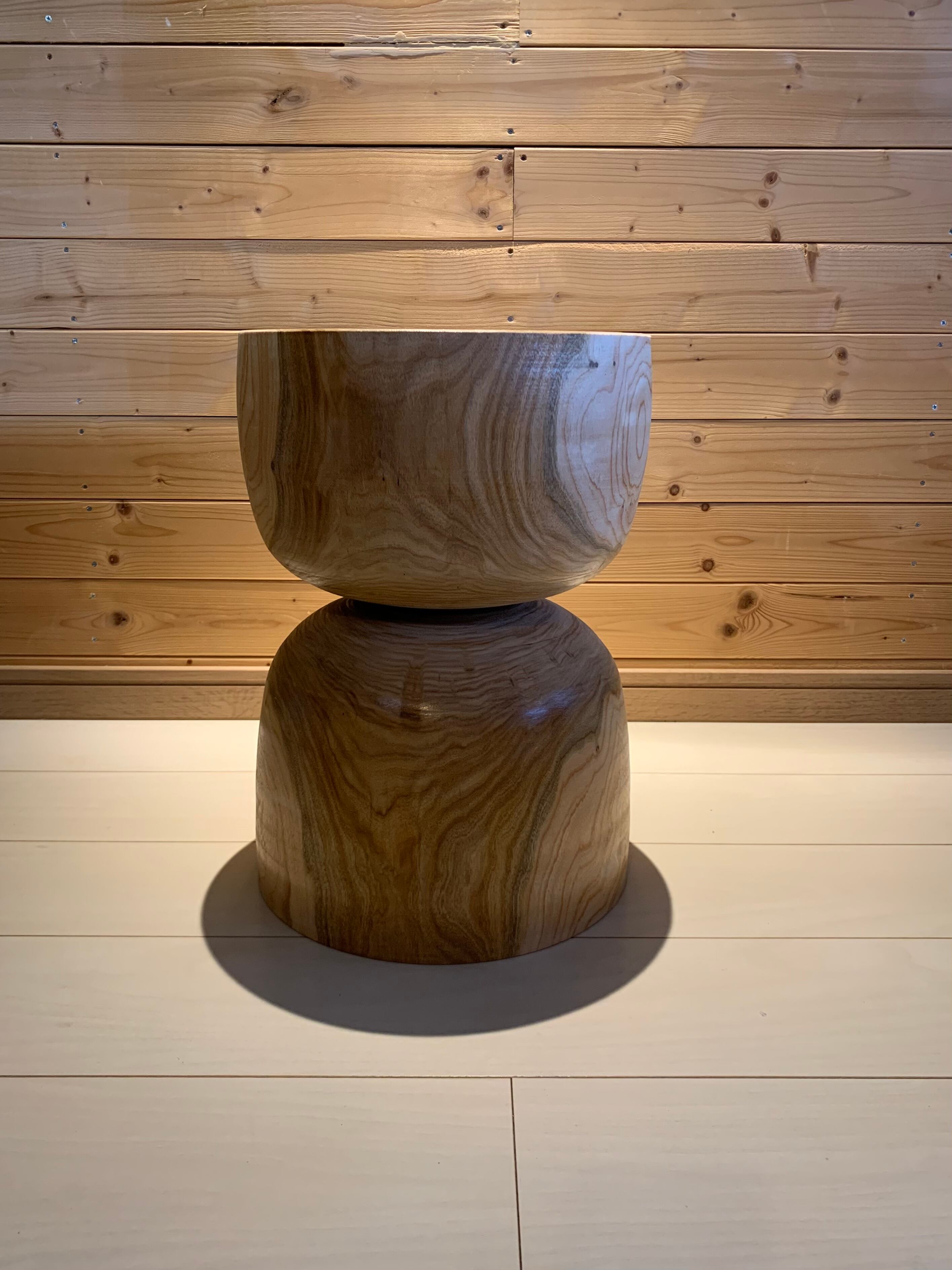 【現品限り】B-dash Wood Stool 木製 チェア スツール / ログスツール サクラ