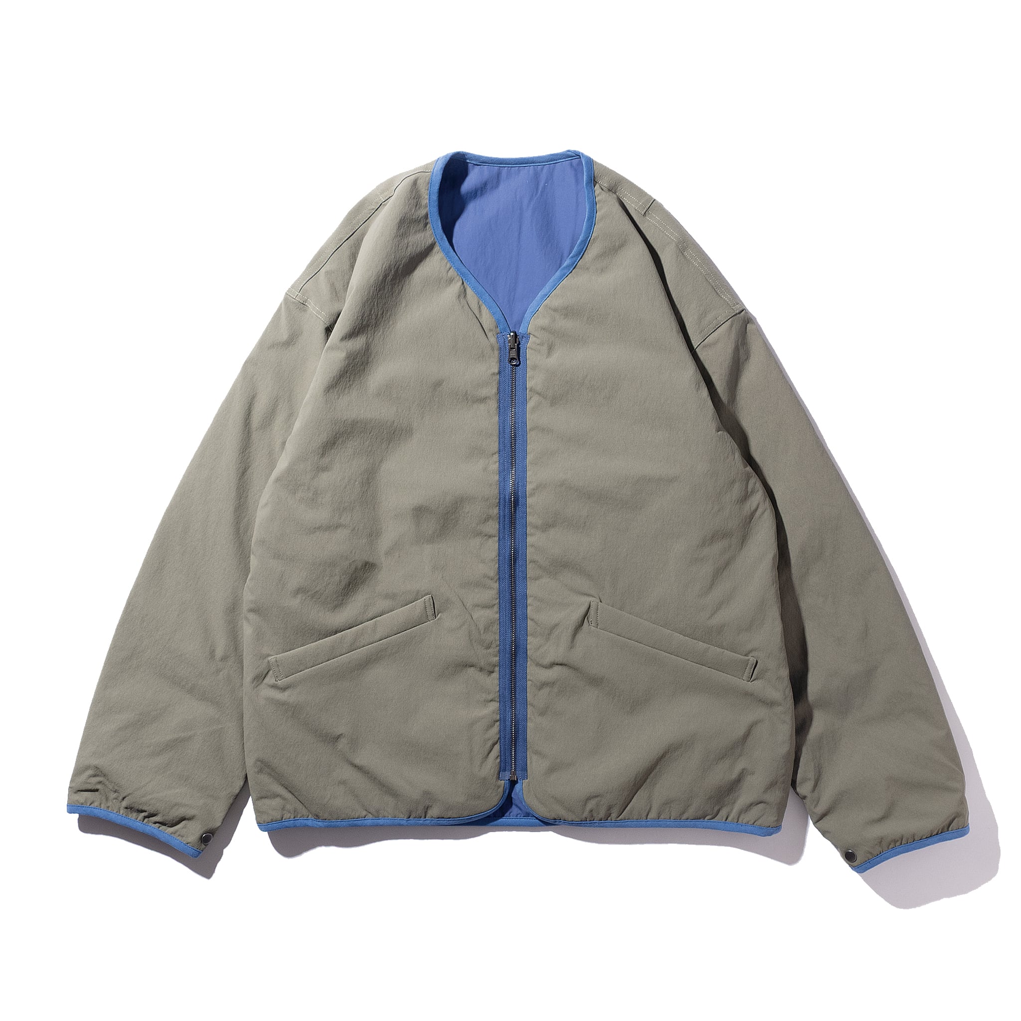 【HELLA GREEN】Reversible Nylon Jacket(OLIVE)〈国内送料無料〉