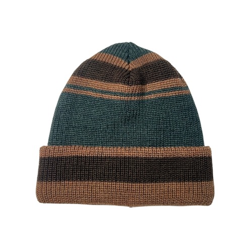 NOROLL CONFECTION BEANIE R-GREEN / BROWN