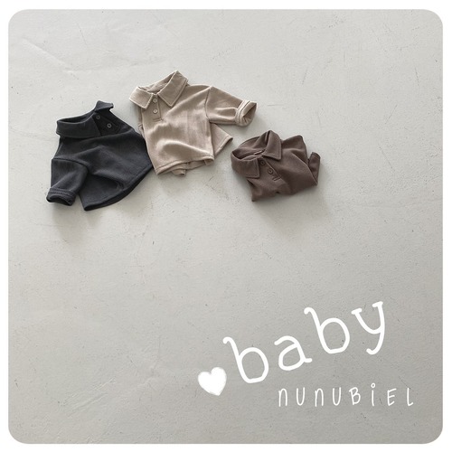 nunubiel［取寄］bebe waffle shirt 26autumn