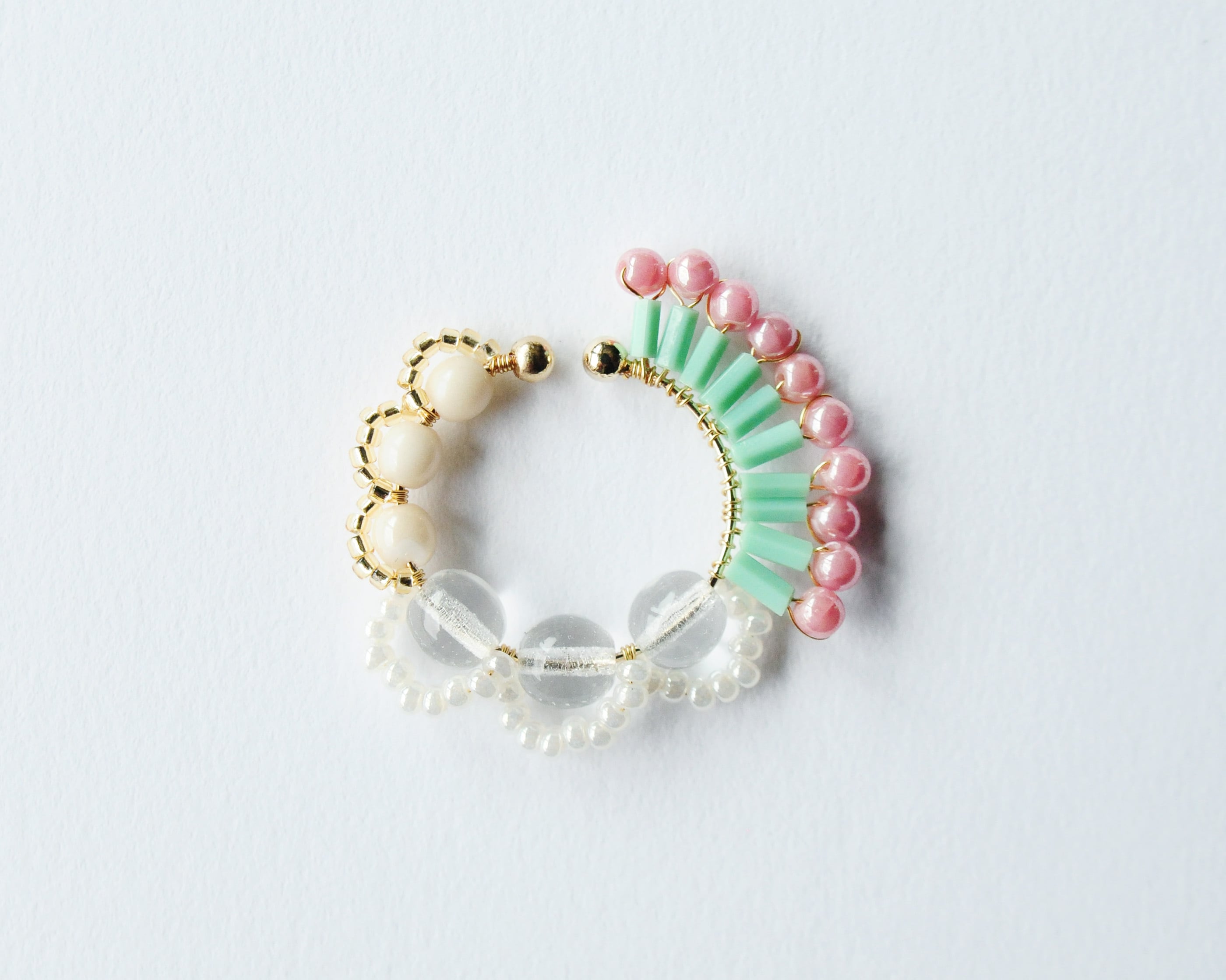 <Rollo~イロヅクビジュー~>イヤーカフ『 ハミングバード/hummingbird 』<J>