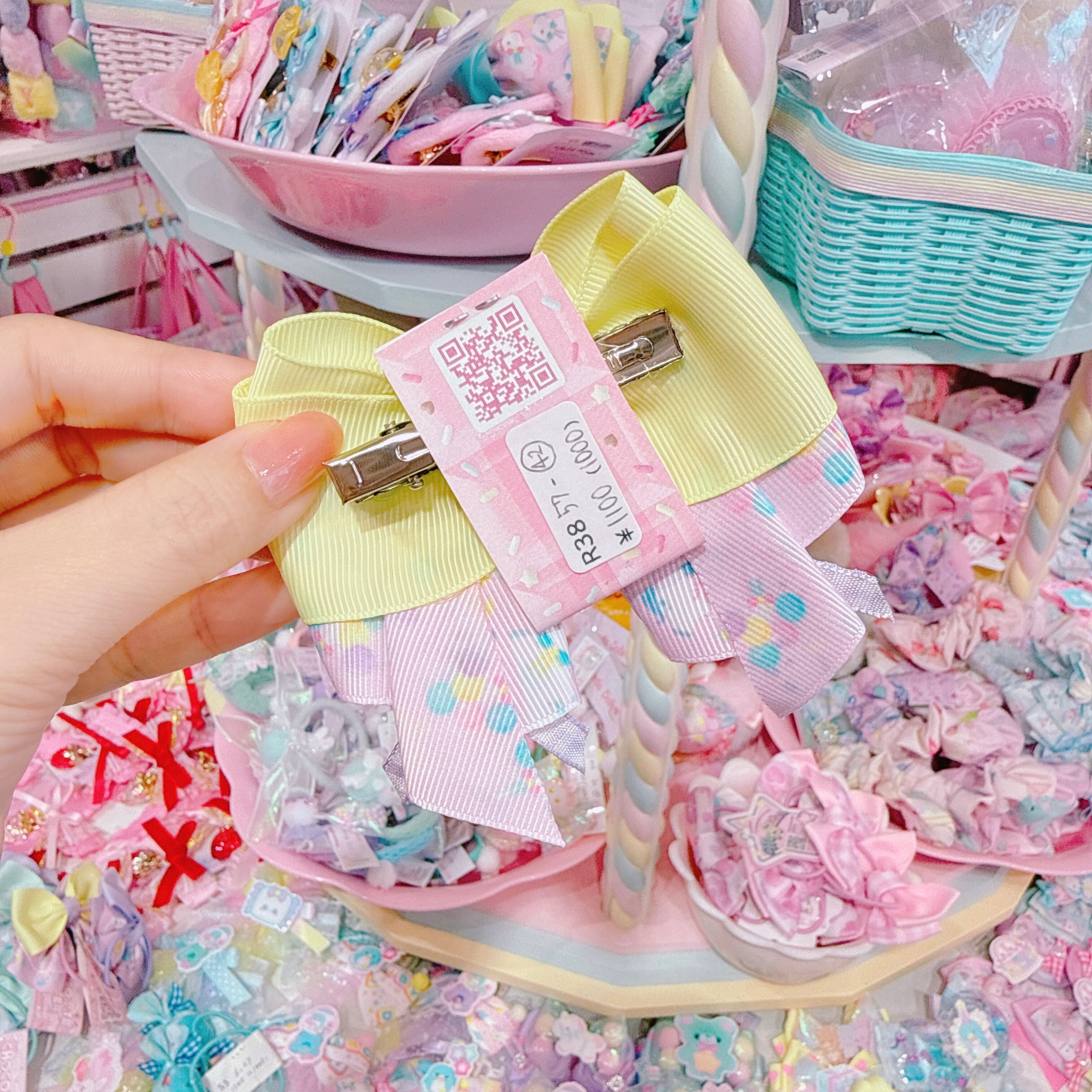 【R38】57-42カノンリボンヘアクリップ