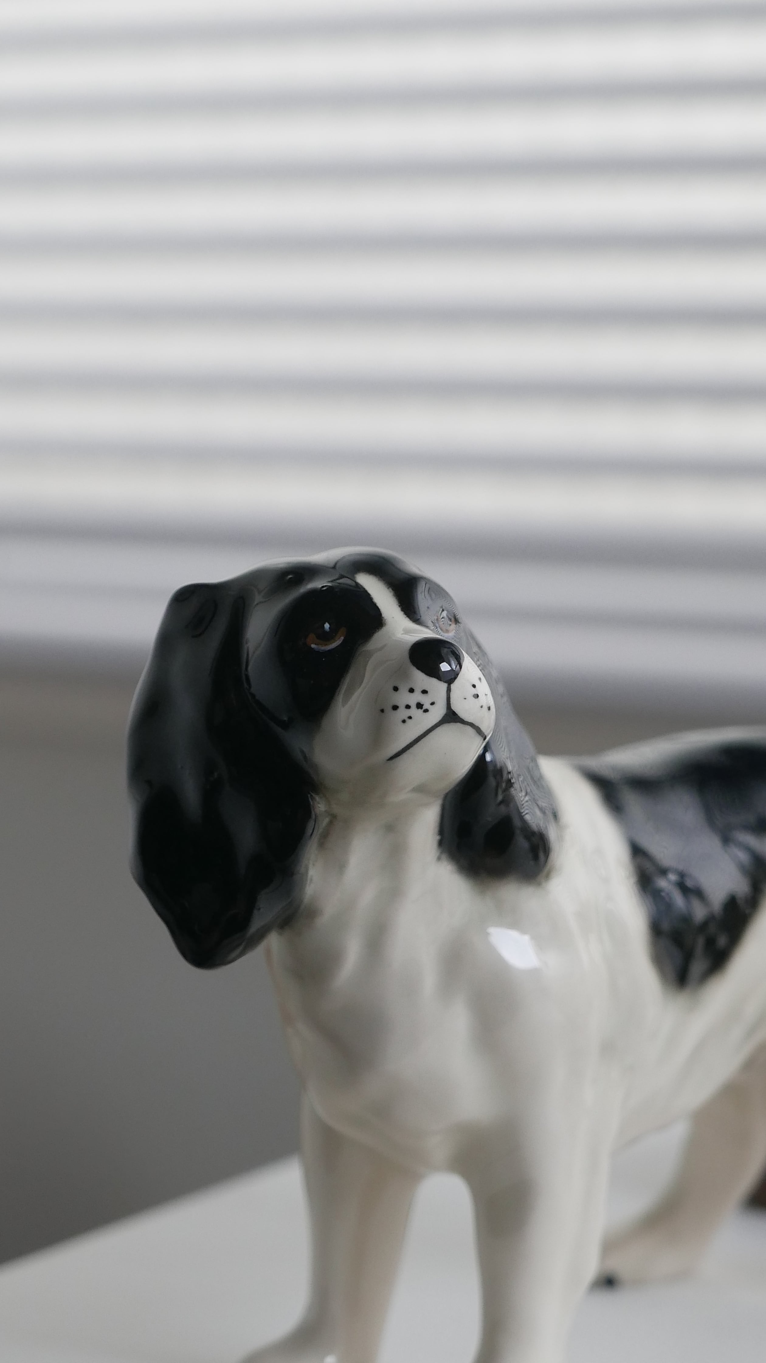 old ceramic spaniel , made in england #2