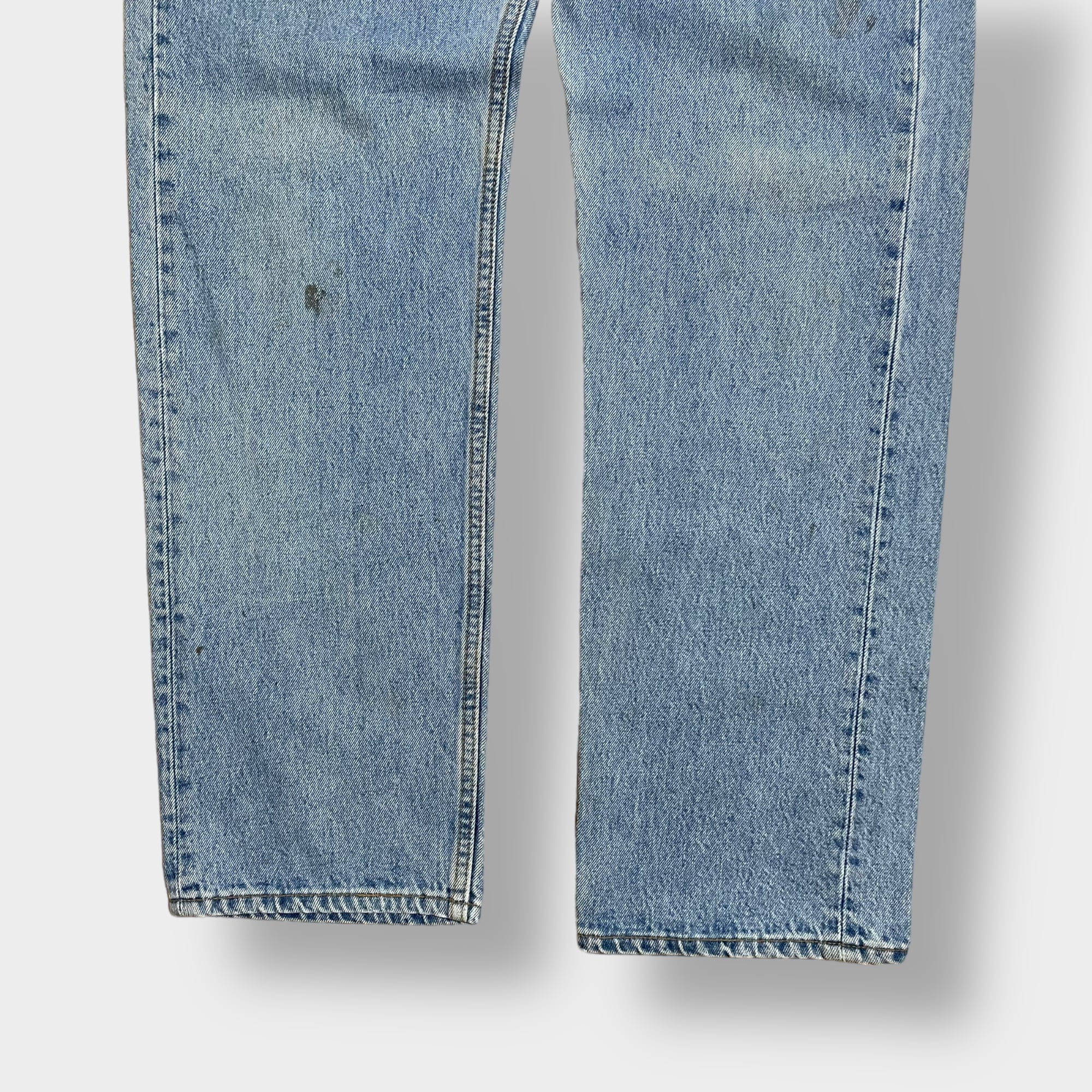 LEVI'S】90s USA製 501 デニム ジーンズ ジーパン W36 L32 ボタン裏