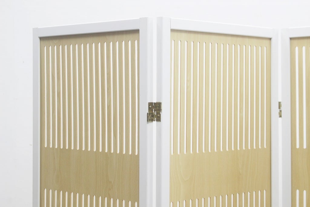 ナチュラル モダン 3連 パーテーション ビーチ材 ディバイダー 間仕切り ナチュラル モダン 3連 パーテーション ビーチ材 ルーム ディバイダー