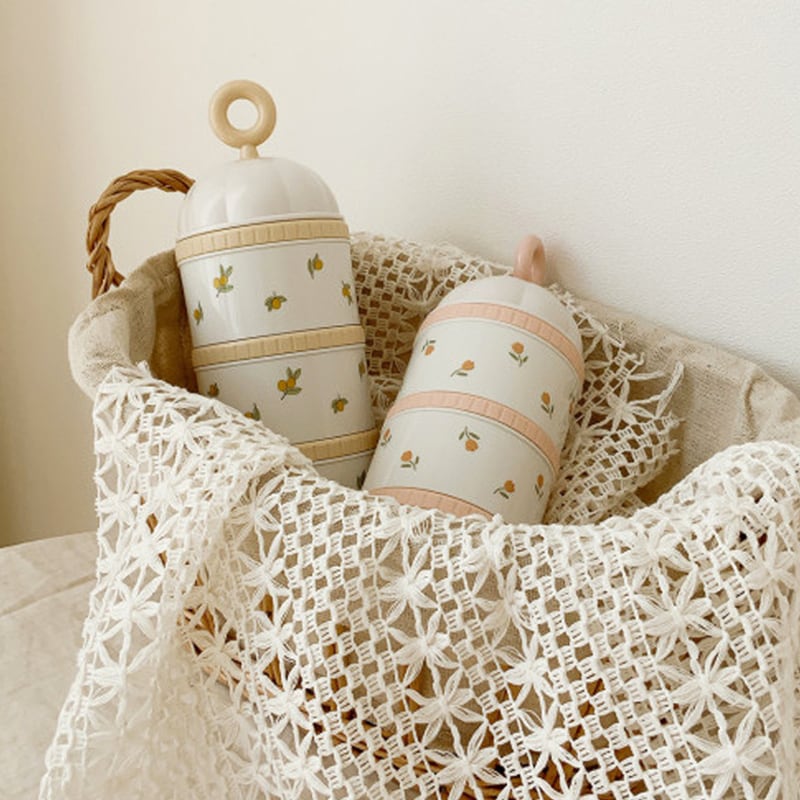 【GOODS】韓国風チューリップORオリーブ柄ベビーミルクケース