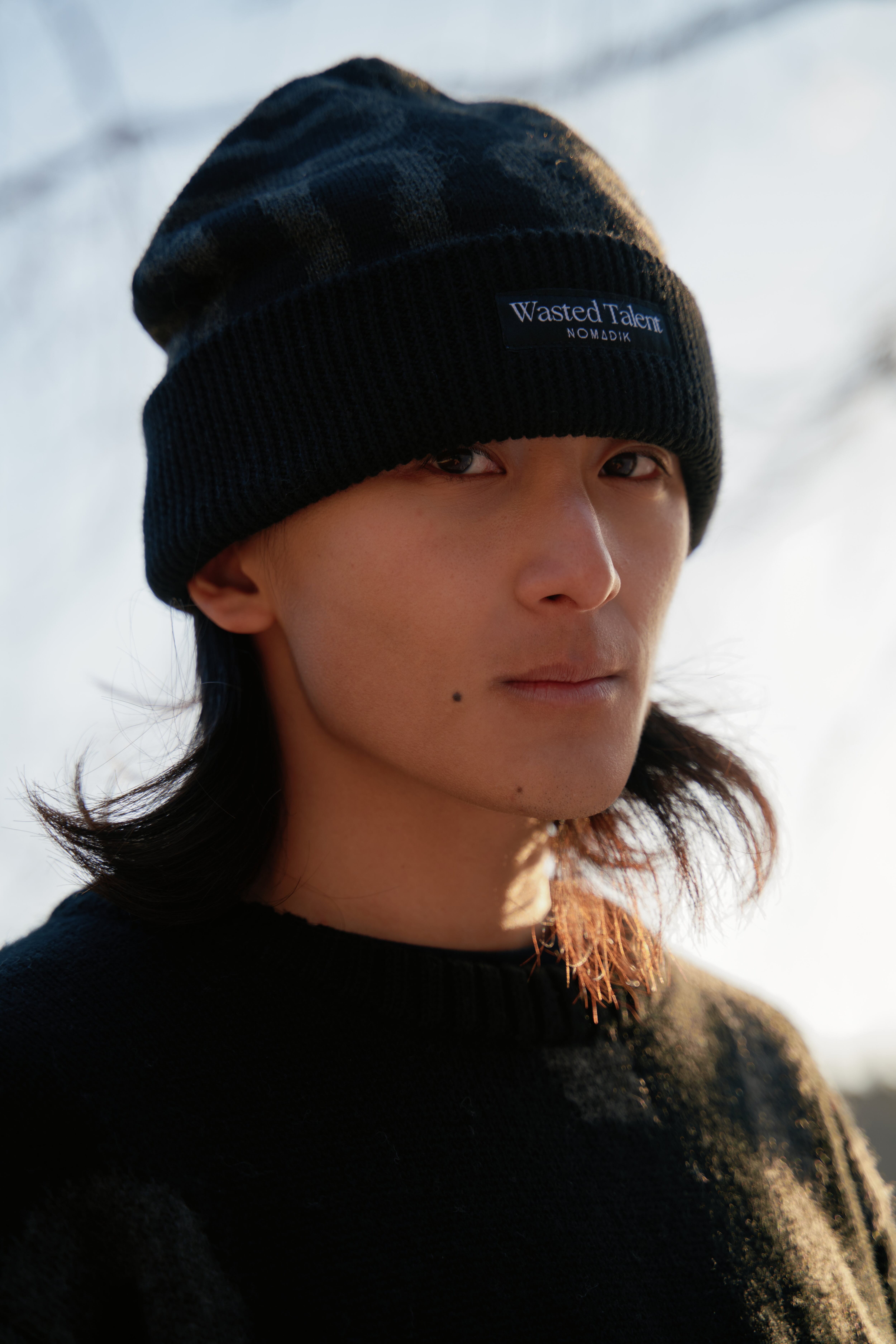 WTJACQUARDBEANIE 【NOMADIK×WASTED TALENT】 WT JACQUARD BEANIE 【NOMADIK×WASTED TALENT】 | NOMADIK STORE