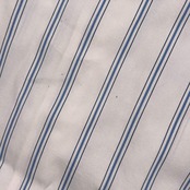 90s 00s Polo by Ralph Lauren ポロ ラルフローレン ESTATE ストライプ 長袖 ワイシャツ ドレスシャツ 41-82 /ホワイト×ブルー系 メンズ ビンテージ