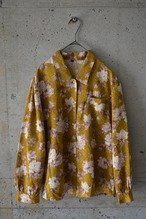 Yellow floral blouse