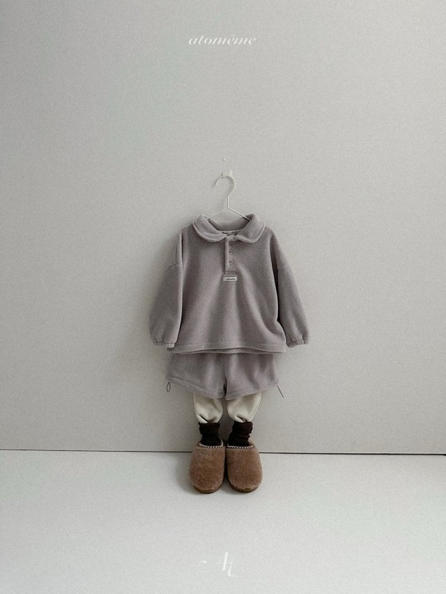 atomeme25wn_Snow Collar T-Shirt