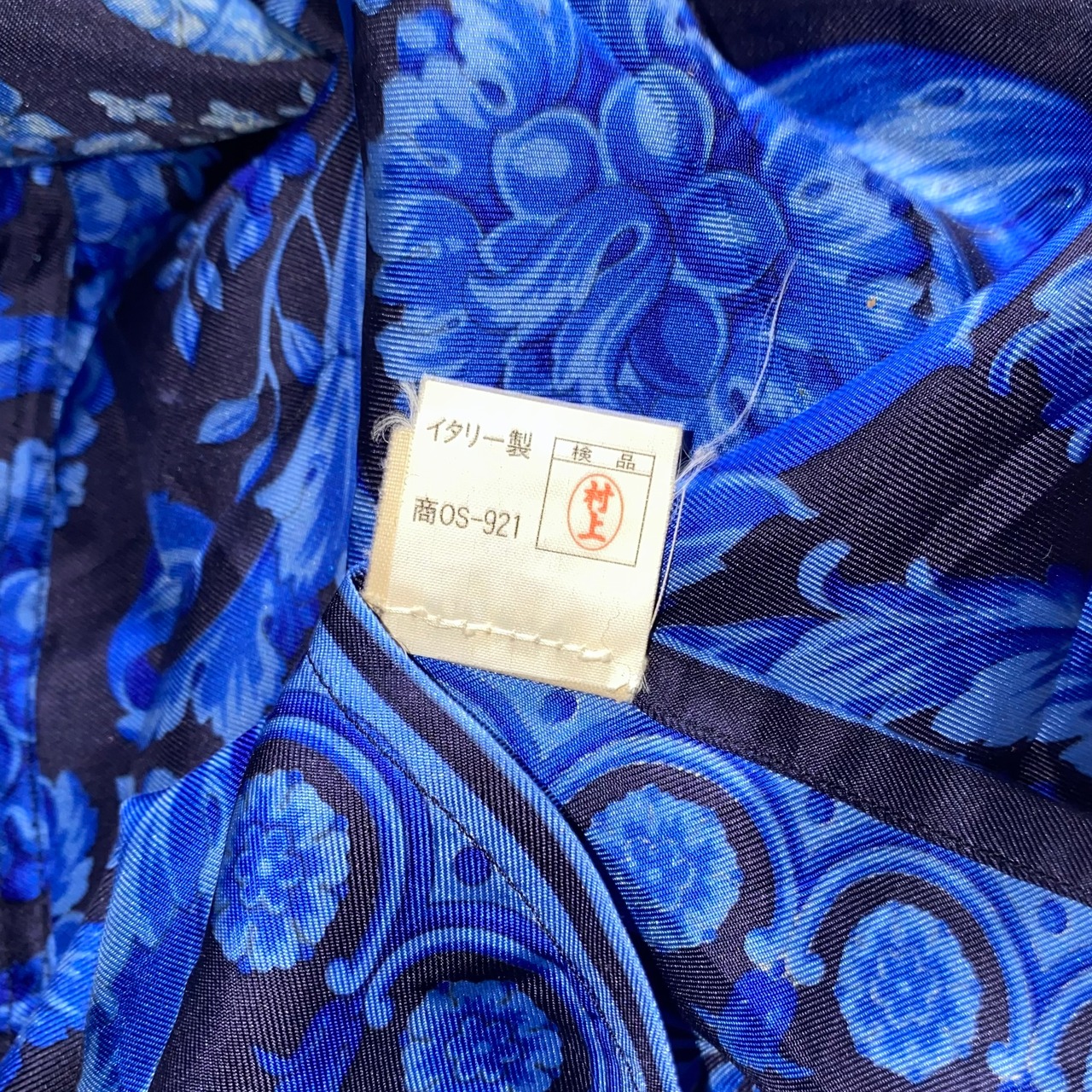 vintage GIANNI VERSACE silk shirt