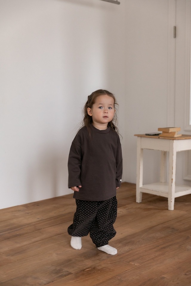 《予約》送料無料【oatmeal】Dot Pants