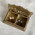 真鍮製切手入れ アールヌーボー　小物入れ　アクセサリー入れにも* 12otbo11