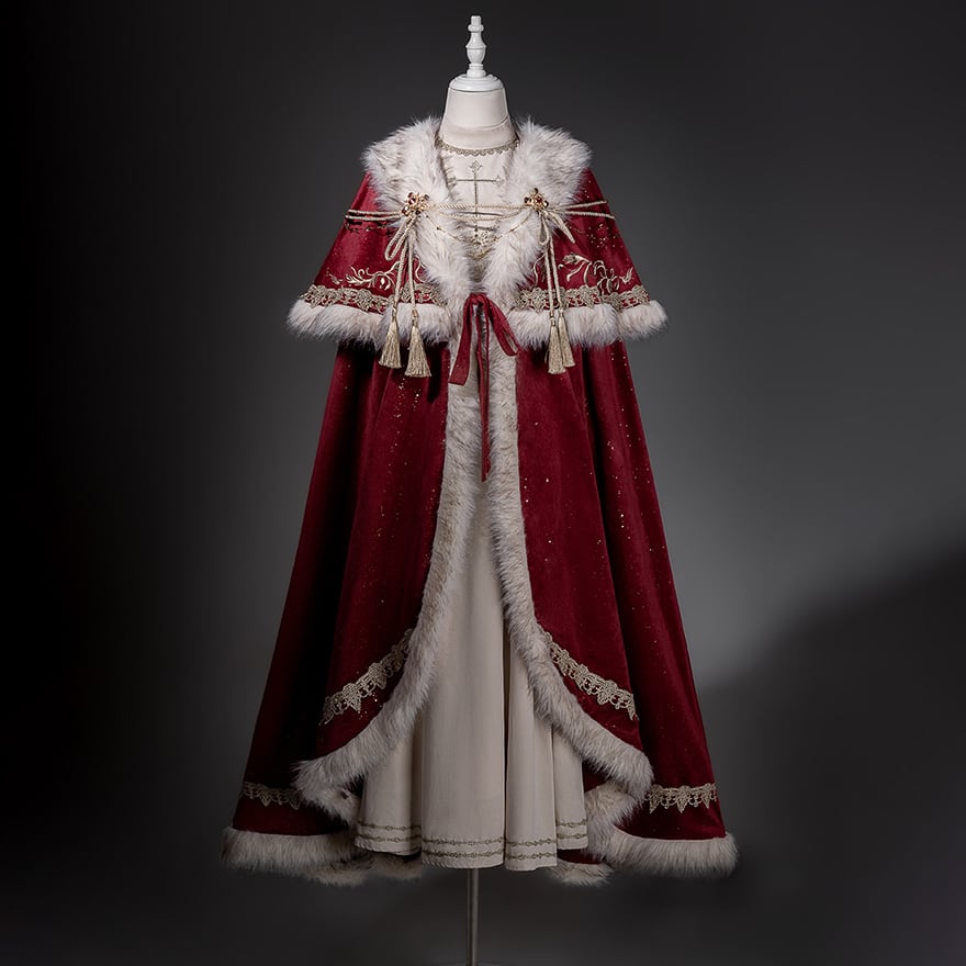 インペリアル 戴冠式 コスチューム セットアップ ロングコート ワンピース