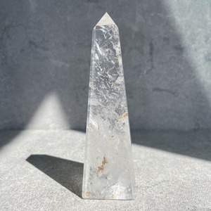 ミナスジェライス産クリアクォーツ オベリスク03◇ Clear Quartz ◇ 天然石・鉱物・パワーストーン