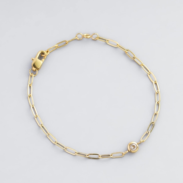 316L zirconia chain bracelet  #b49