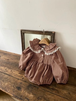 〖 予約 〗Cotton collar suit / Anne shirley
