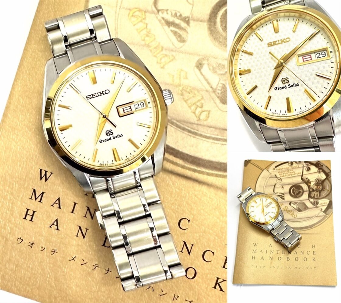 GRAND SEIKO グランドセイコー GS SBGT038 K18 金無垢ベゼル アラビア 