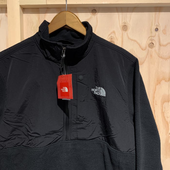 The North Face 200WT TNDRA Pullover Retro Fleece Jacket - L XL (ノースフェイス  フリース プルオーバー ジャケット ブラック)