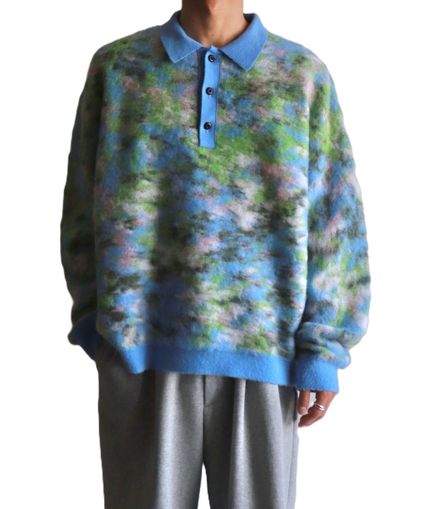 Kota Gushiken / KGAW25-K08 ABSTRACT POLONTING (LIGHT BLUE