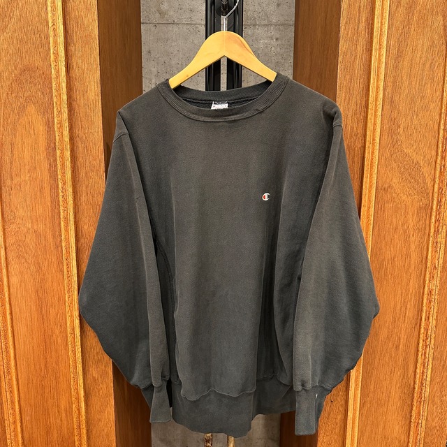1990'S OLD CHAMPION REVERSE WEAVE BLACK L ⓼