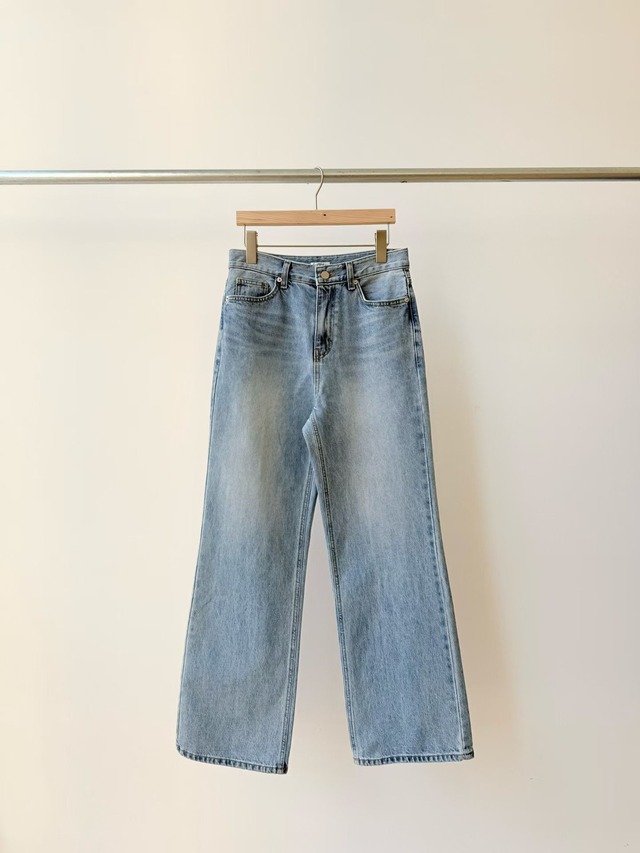 (即納) taffeta / Cosmo denim pants 1color