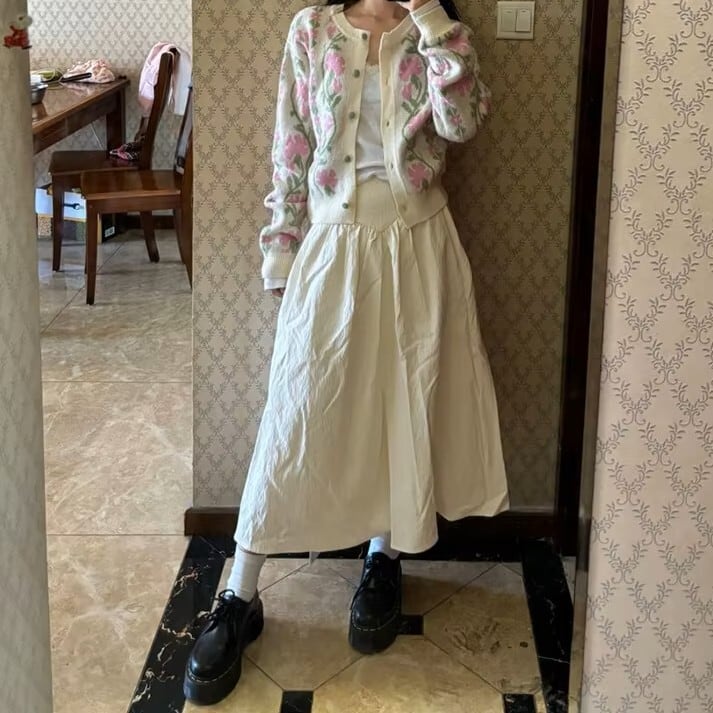 ヴィンテージフラワーカーディガン