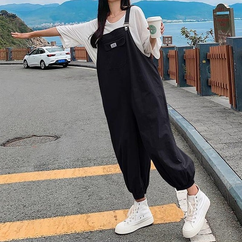 未使用・タグ付き！L'Appartement オーバーオール 34 ※裾カット NOAHL サロペット オーバーオール 「NOAHL」「mayoさんコラボ