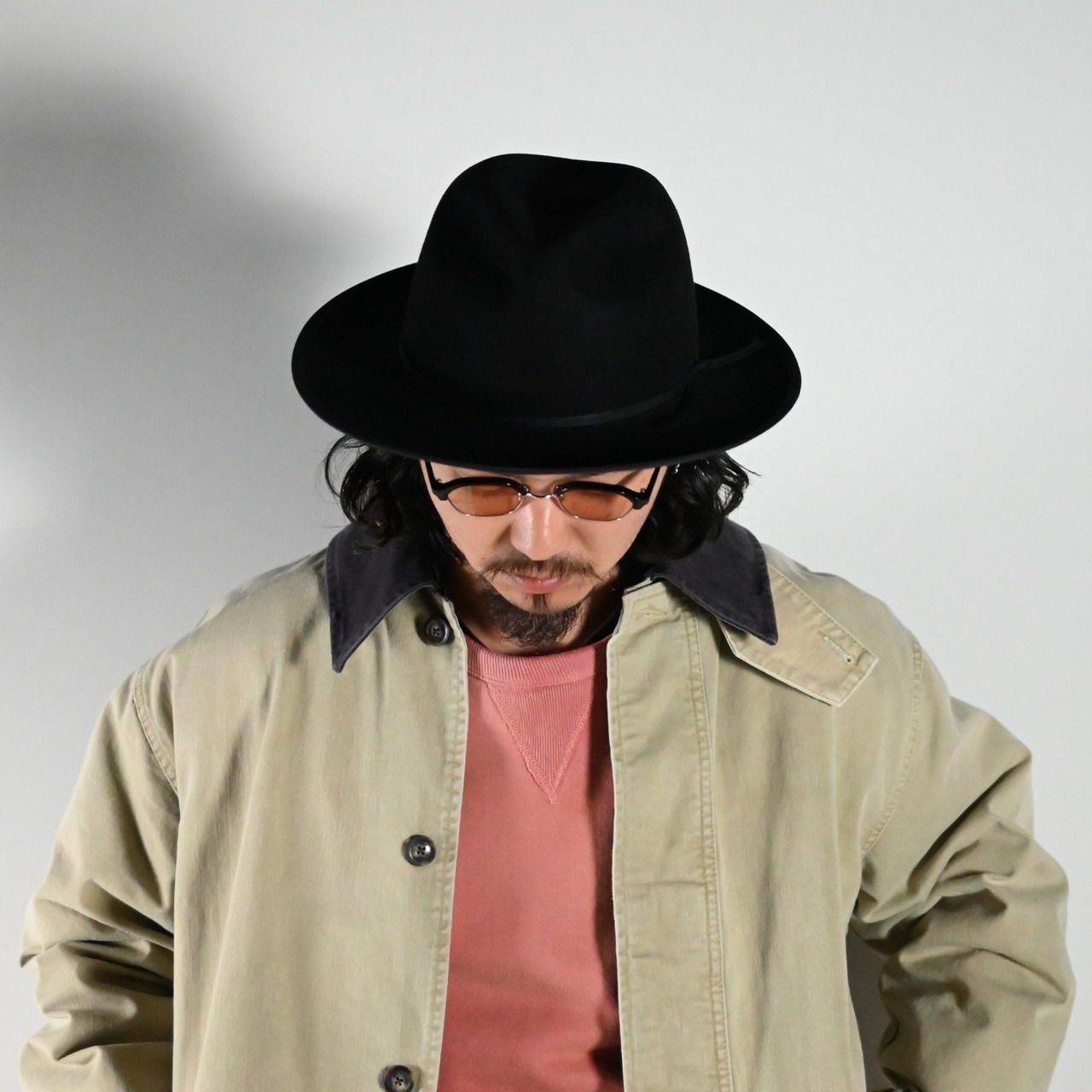RACAL / Pocketable Fedra Hat【ブラック】
