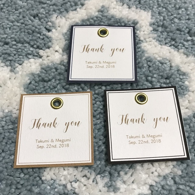 人気 結婚式 サンキュータグb2 ベージュ 24枚 Mierakue Wedding 人気 結婚式 サンキュータグb2 ベージュ 24枚 Mierakue Wedding