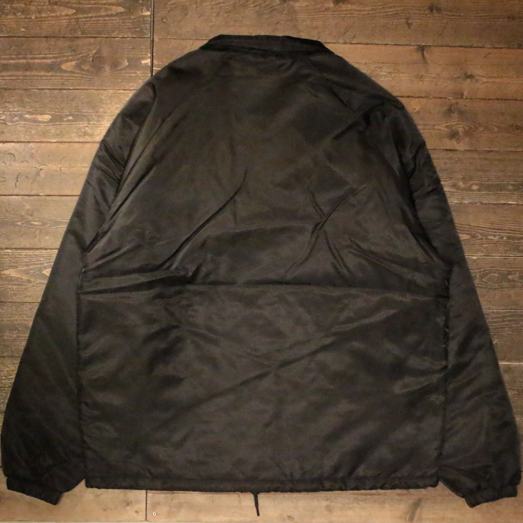 HIDE AND SEEK】Coaches Jacket (25aw) -BLACK (ハイドアンドシーク