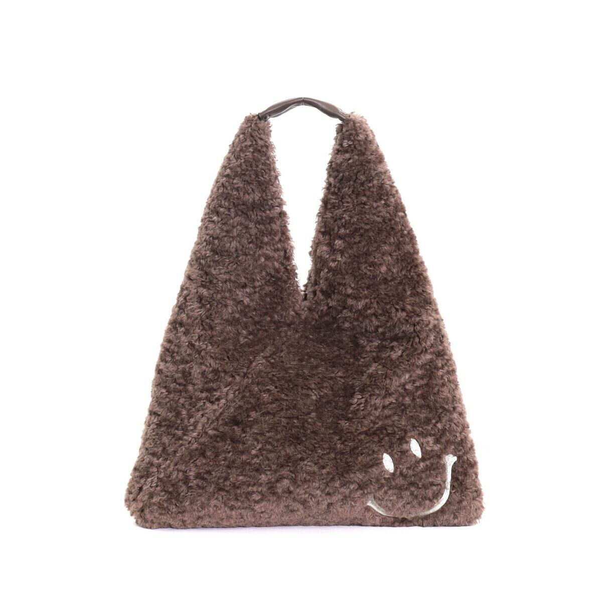 【クーコ COOCO】SMILEYエコボアサンカクワンショルダー