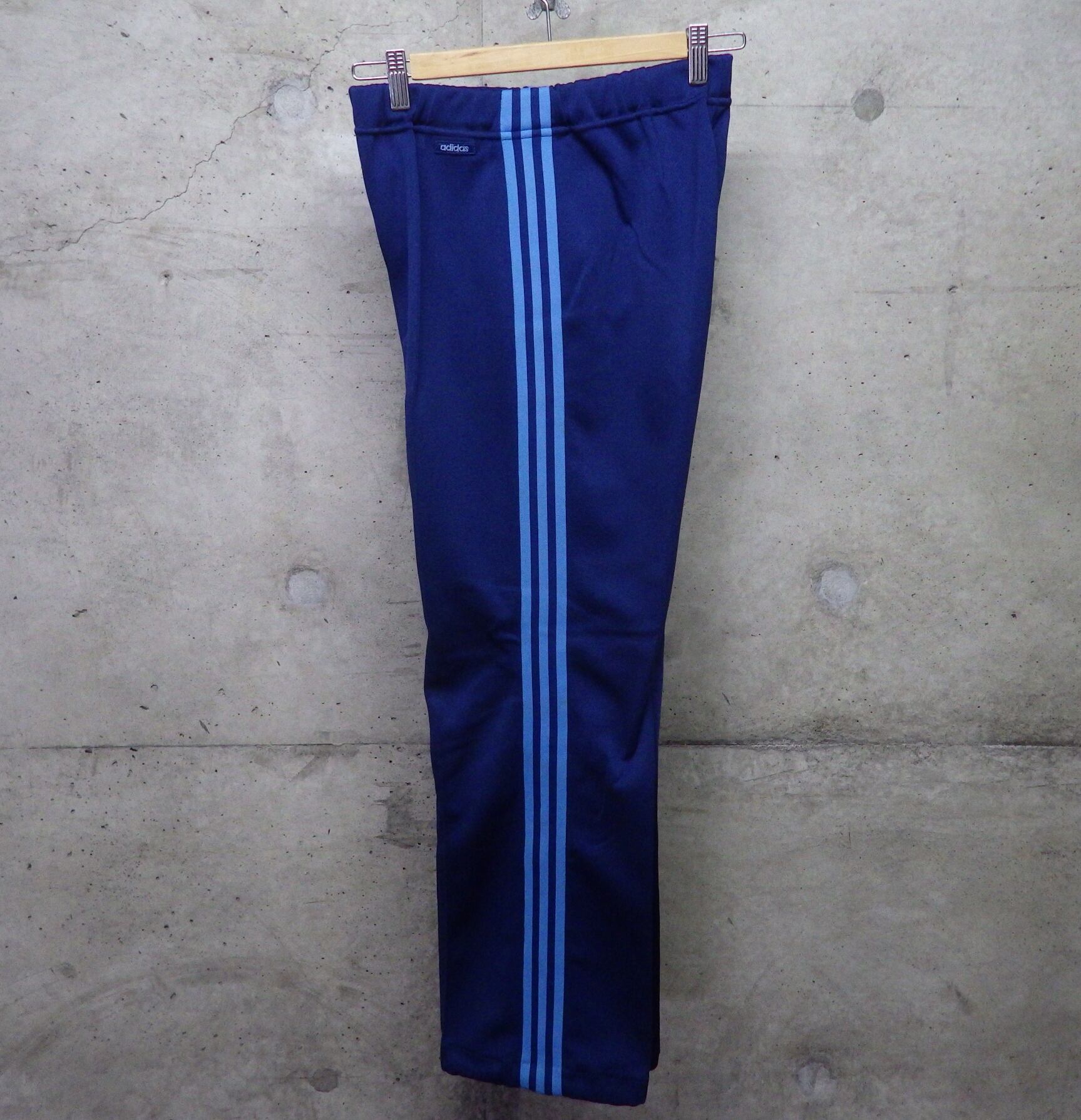 80s adidas トラックパンツ Ｌサイズ デサント製 裏起毛 | 古着屋 ...