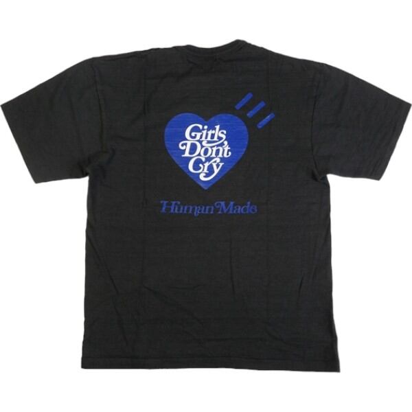 Human Made × Girls don't Cry Tシャツネイビー Girls don't cry × human made XL ネイビーTシャツ