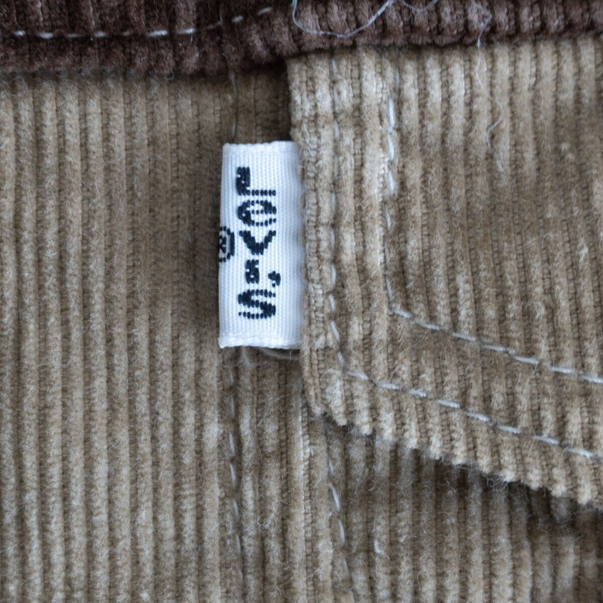 80s/アメリカ製】 LEVI'S 【コーデュロイ トラッカー ジャケット】M