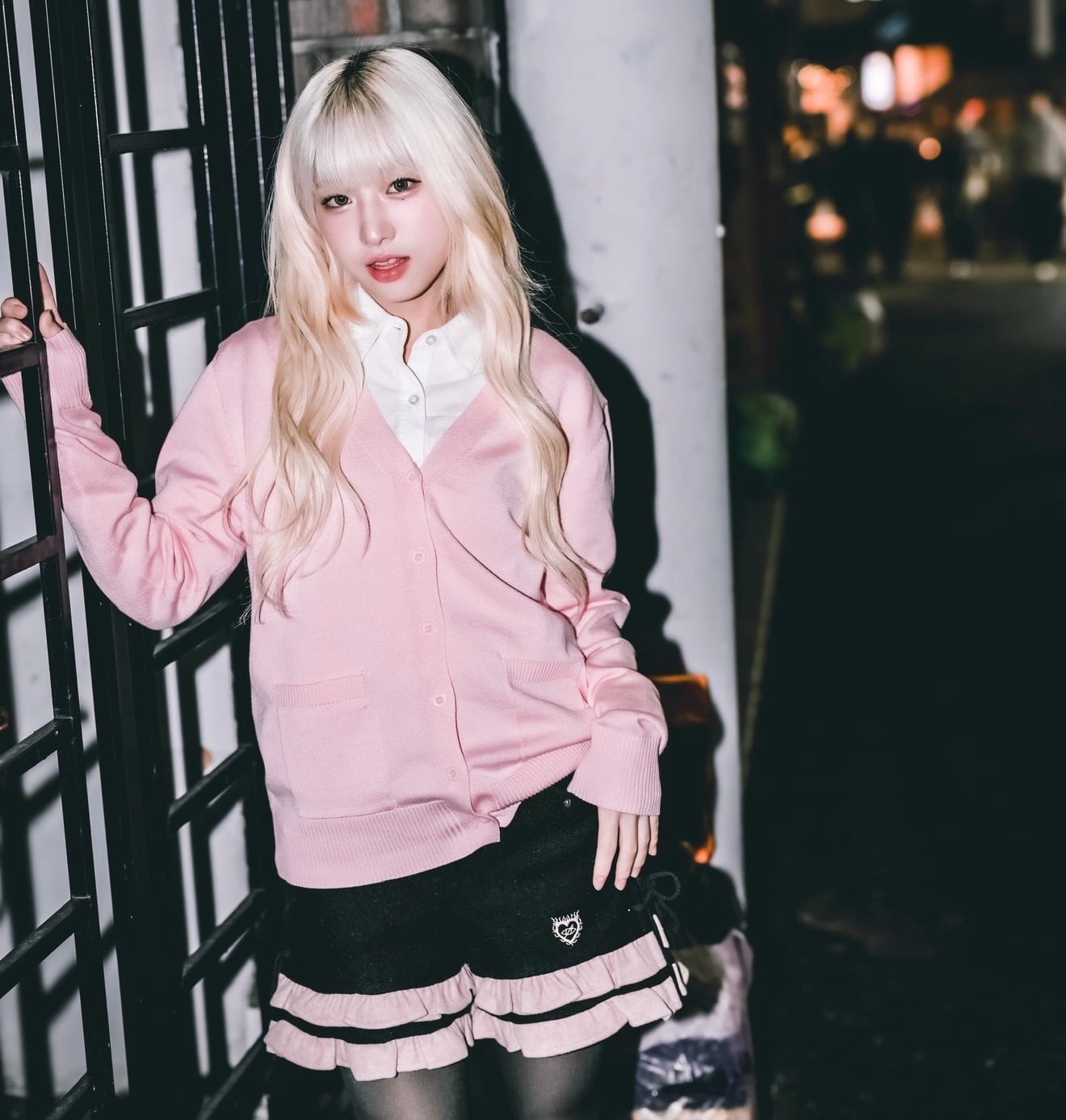 yori ショートカールファーチョッキ　アイボリー YOKOHM」 | KRY clothing