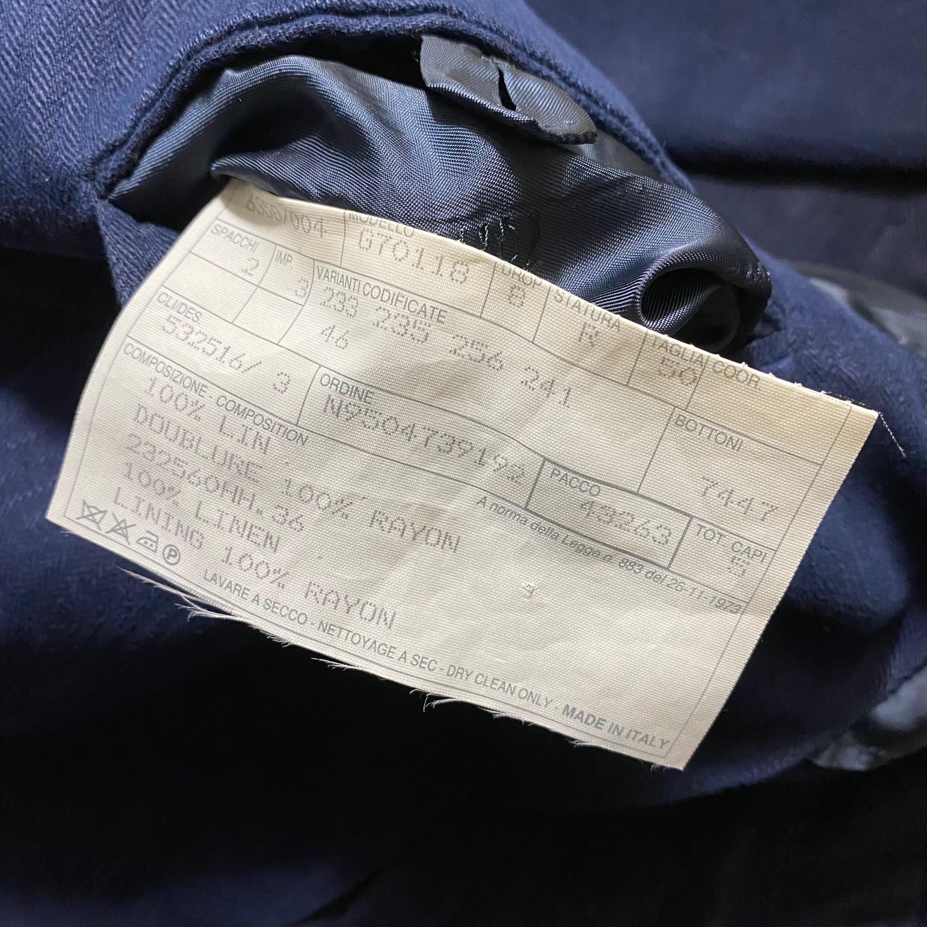 vintage HERMES linen tailored jacket | NOIR ONLINE