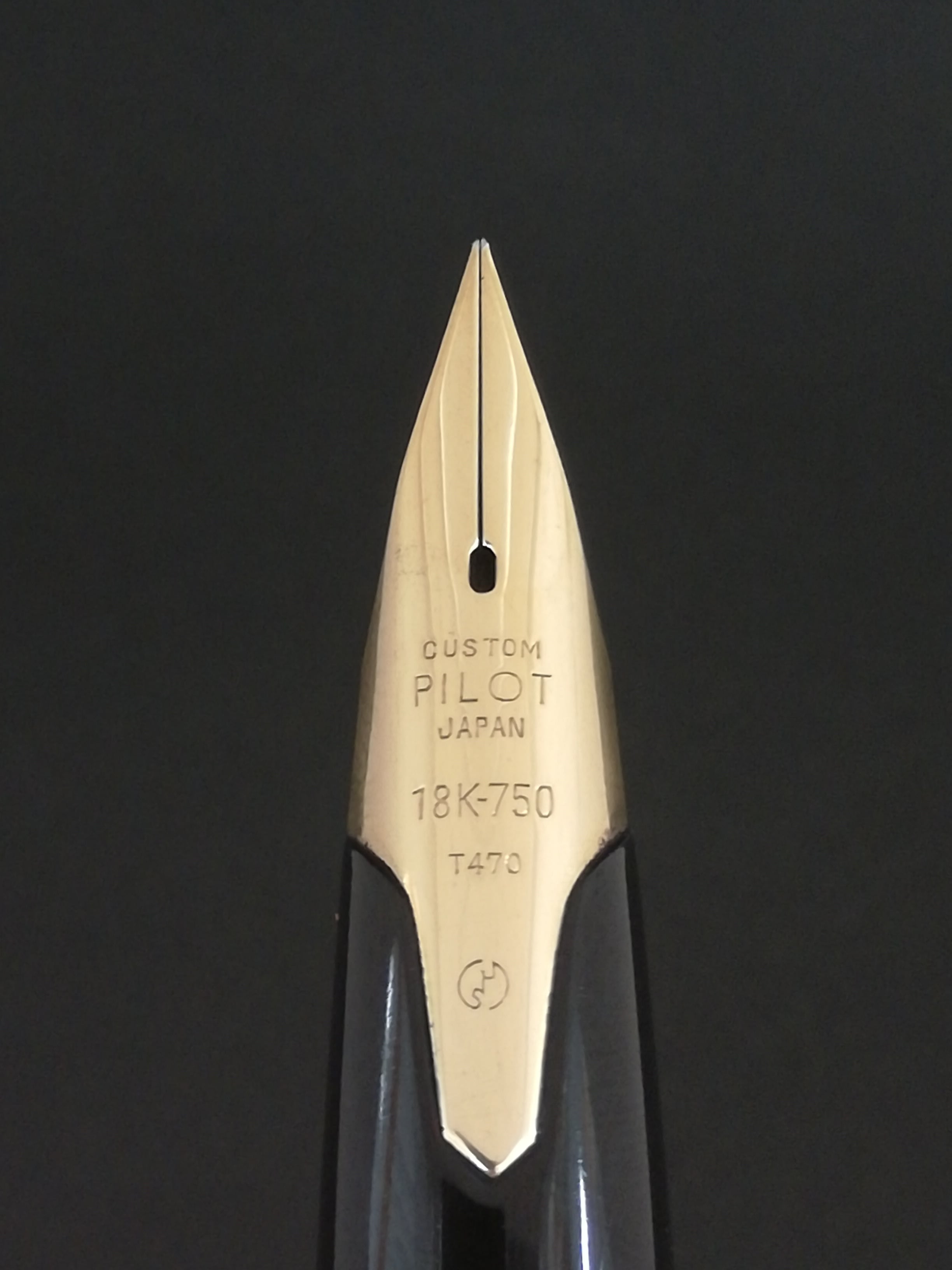 1970 パイロット シルバーン 冬木立 PILOT Silvern （細字） 18K 01871