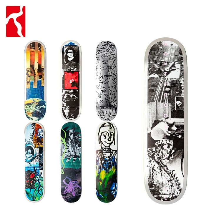 SUPREME DISTORTED LOGO SKATEBOARD 8.375inch シュプリーム デッキ