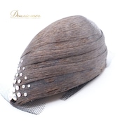 社交ダンス 小物 多美咲 シニヨン 団子 つけ毛 つけ髪 ヘアアクセサリー ダンス パーティ 発表会 デモ ビジュー ブラック系 ブラウン系 競技用 おしゃれ デザイン アクセント ヘアスタイル コスチューム フェミニン