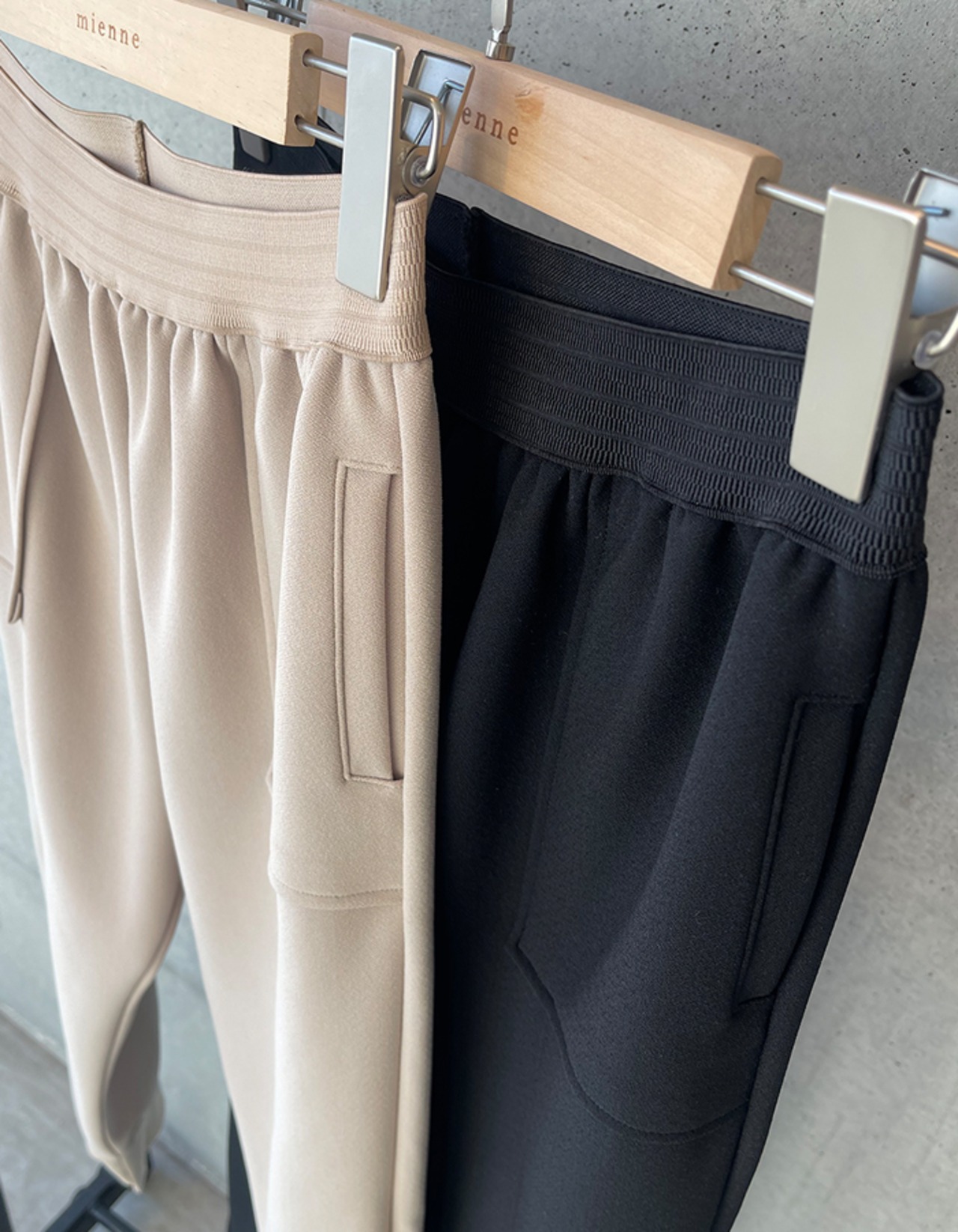 【24ss】Unbalance Jogger pants_Beige