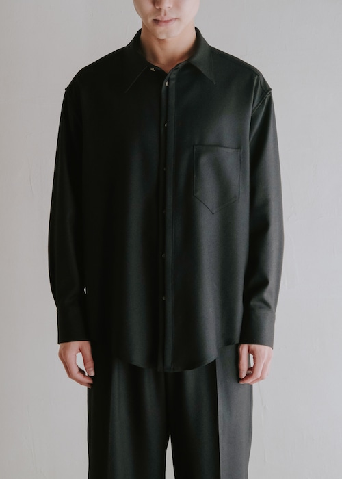 Ex. SASAKI SATORU imperfection shirt / Black