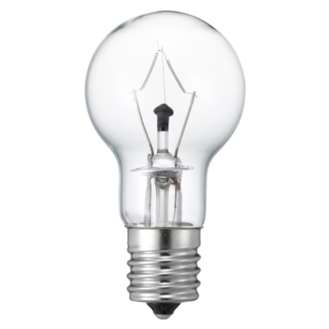 省エネ長寿命 クリプトンランプ P35 クリア 60W形 E17 5個セット