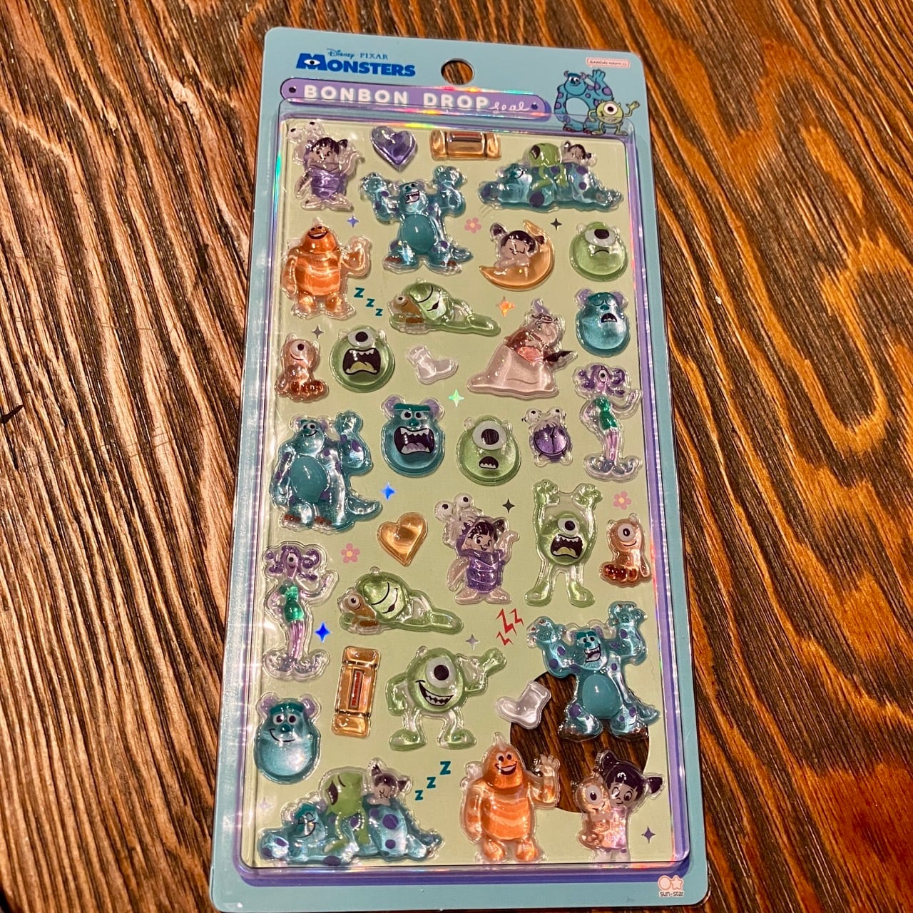 ディズニー モンスターズ・インク ボンボンドロップシール CA50
